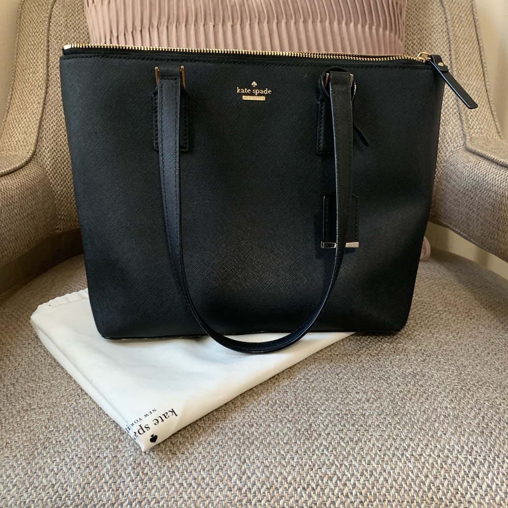 NWOT Kate Spade Black Tote